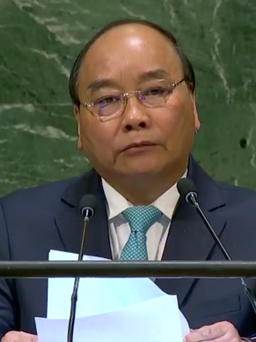 Thủ tướng Nguyễn Xuân Phúc: 'Nắm lấy từng cơ hội dù nhỏ nhoi cho hòa bình'